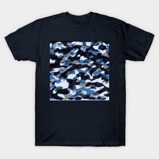 Army Design - Navy Blue T-Shirt